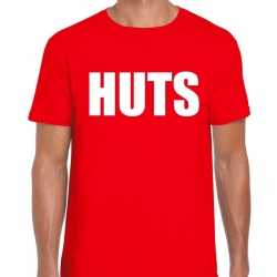 Toppers huts heren t shirt rood