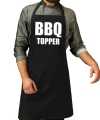 Bbq topper barbecueschort heren zwart