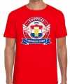 Toppers rood toppers drinking team t-shirt heren