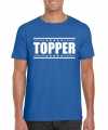 Toppers topper t-shirt blauw heren