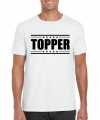 Toppers topper t-shirt wit heren