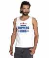Toppers wit toppers king mouwloos shirt heren